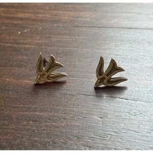 James Avery Sterling Silver Descending Dove Stud Earrings 925 (No Backs)‎